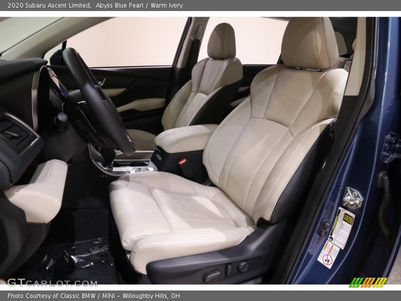 Abyss Blue Pearl / Warm Ivory 2020 Subaru Ascent Limited