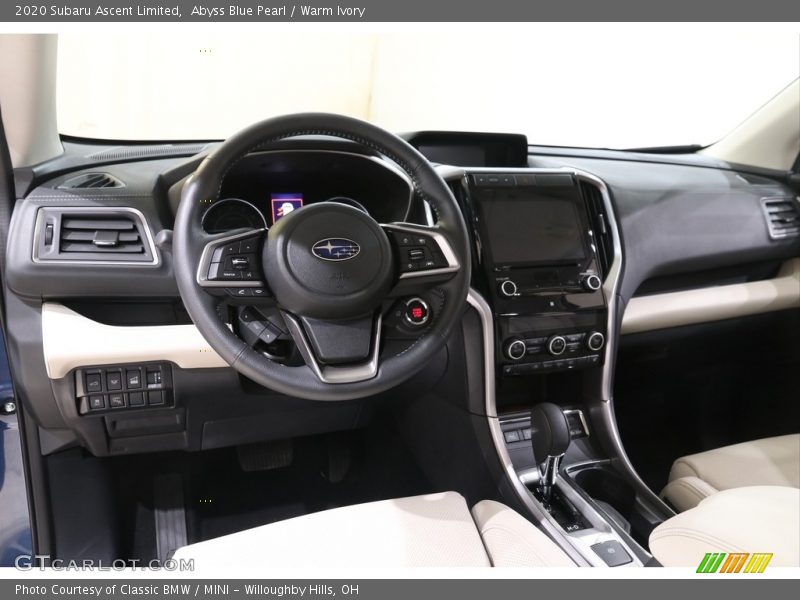 Abyss Blue Pearl / Warm Ivory 2020 Subaru Ascent Limited