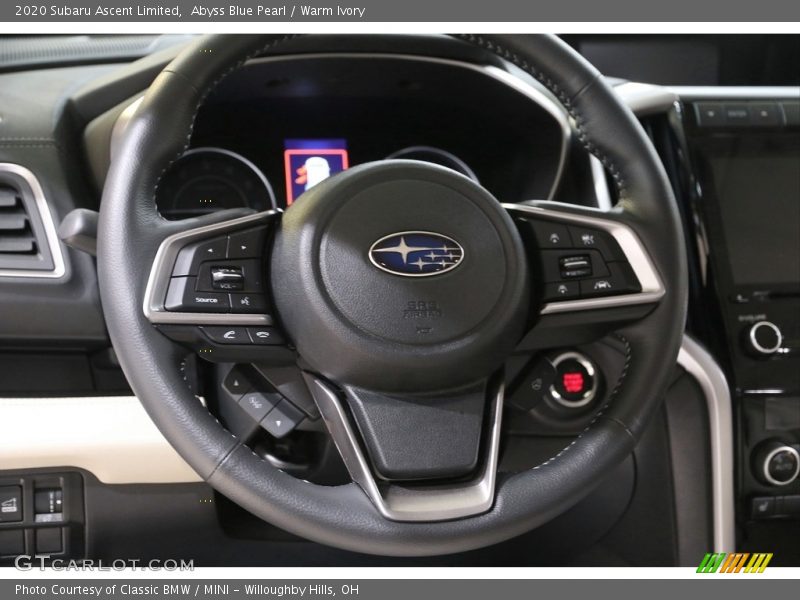 Abyss Blue Pearl / Warm Ivory 2020 Subaru Ascent Limited