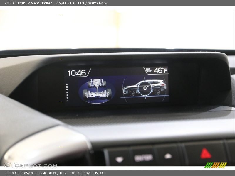 Abyss Blue Pearl / Warm Ivory 2020 Subaru Ascent Limited