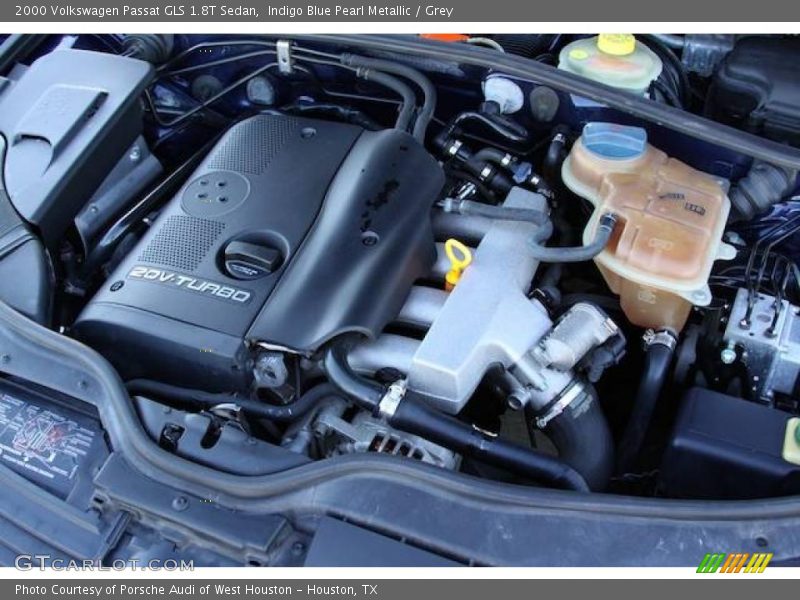 Indigo Blue Pearl Metallic / Grey 2000 Volkswagen Passat GLS 1.8T Sedan