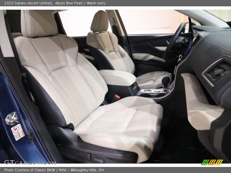 Abyss Blue Pearl / Warm Ivory 2020 Subaru Ascent Limited