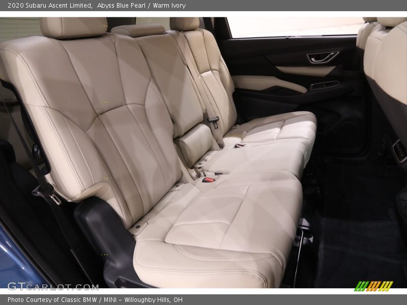 Abyss Blue Pearl / Warm Ivory 2020 Subaru Ascent Limited