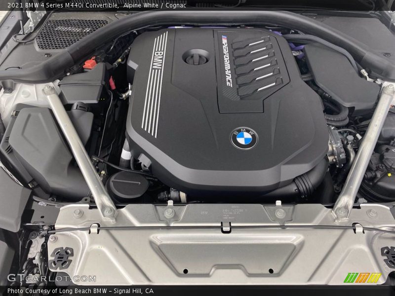  2021 4 Series M440i Convertible Engine - 3.0 Liter DI TwinPower Turbocharged DOHC 24-Valve Inline 6 Cylinder