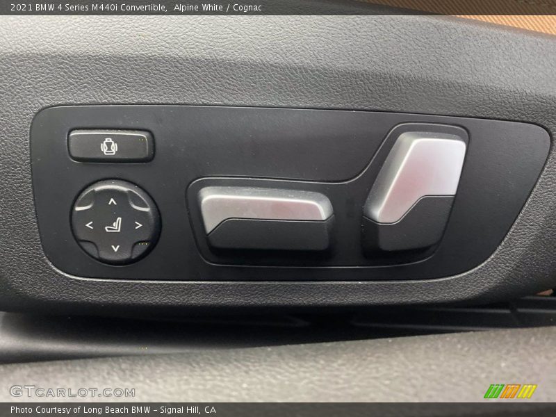 Alpine White / Cognac 2021 BMW 4 Series M440i Convertible