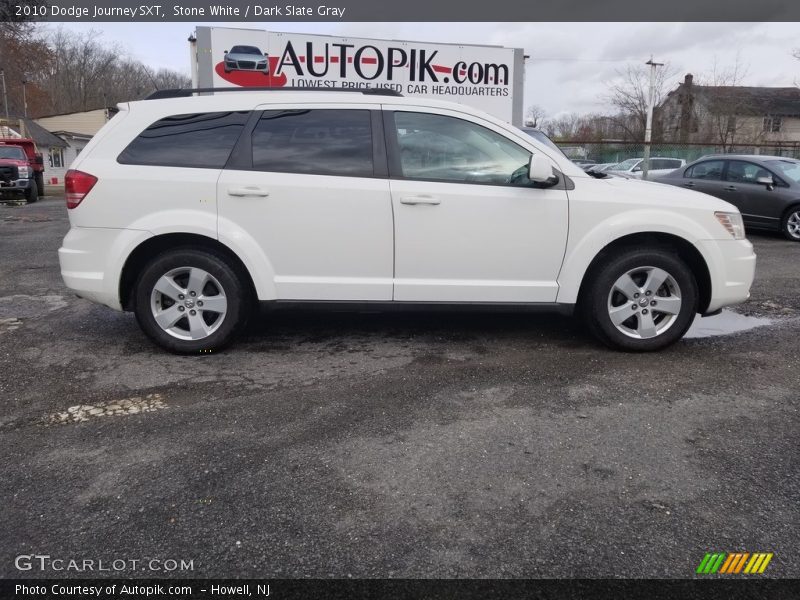 Stone White / Dark Slate Gray 2010 Dodge Journey SXT
