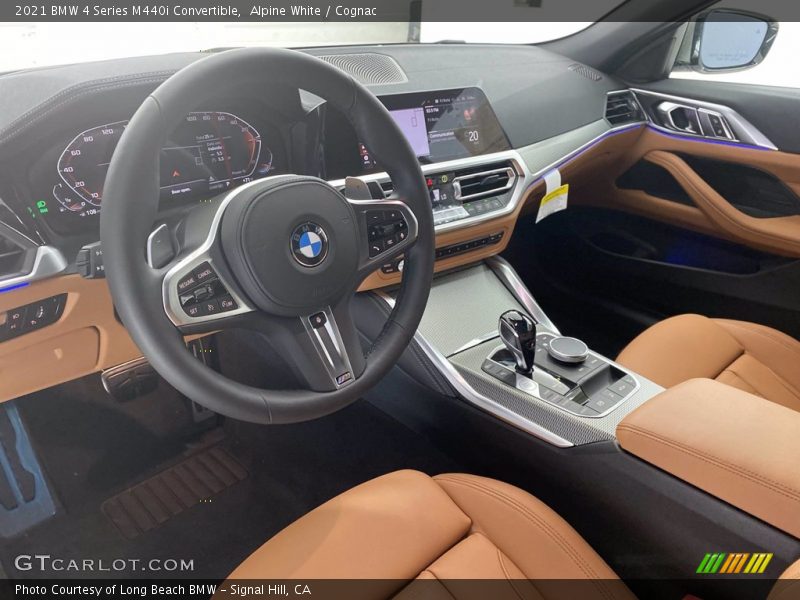Dashboard of 2021 4 Series M440i Convertible
