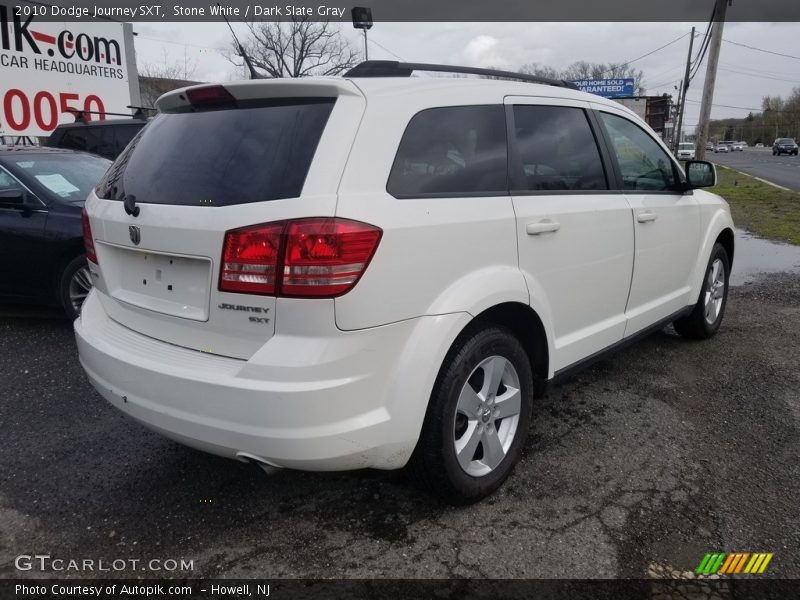 Stone White / Dark Slate Gray 2010 Dodge Journey SXT