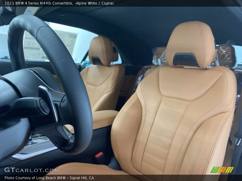 Front Seat of 2021 4 Series M440i Convertible