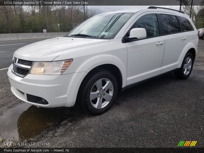 Stone White / Dark Slate Gray 2010 Dodge Journey SXT