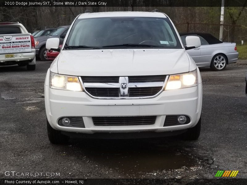 Stone White / Dark Slate Gray 2010 Dodge Journey SXT
