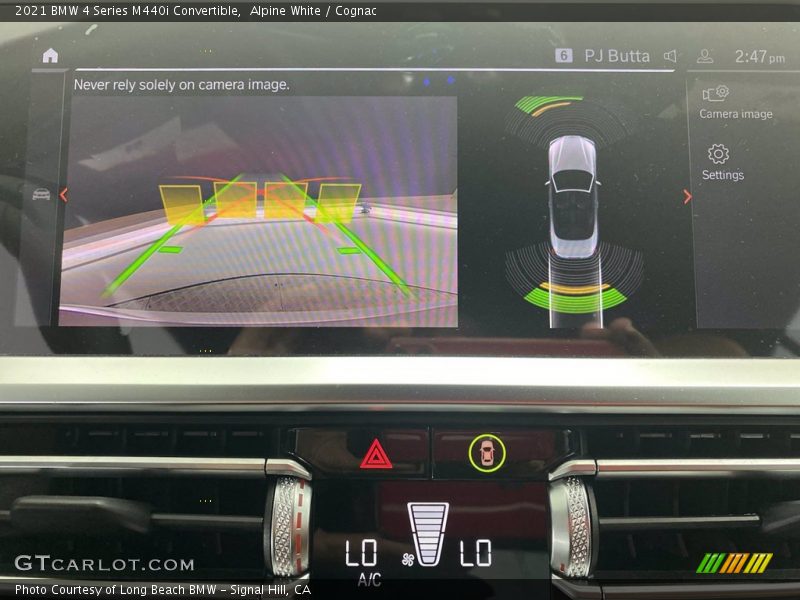 Alpine White / Cognac 2021 BMW 4 Series M440i Convertible