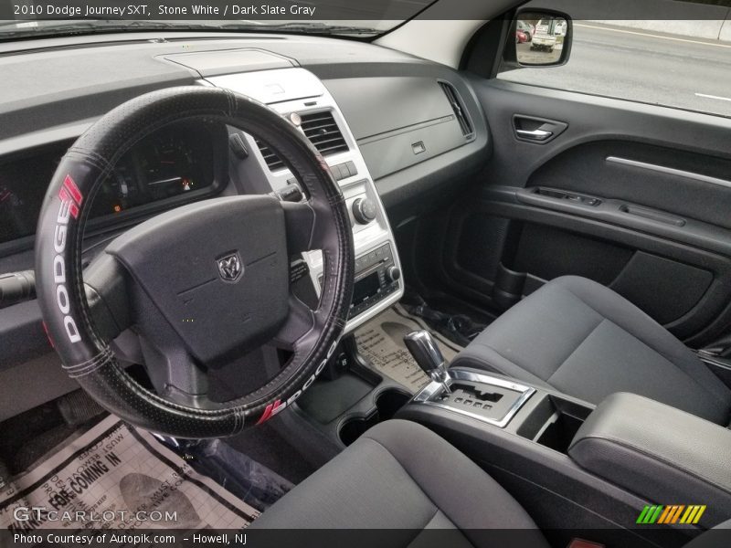 Stone White / Dark Slate Gray 2010 Dodge Journey SXT