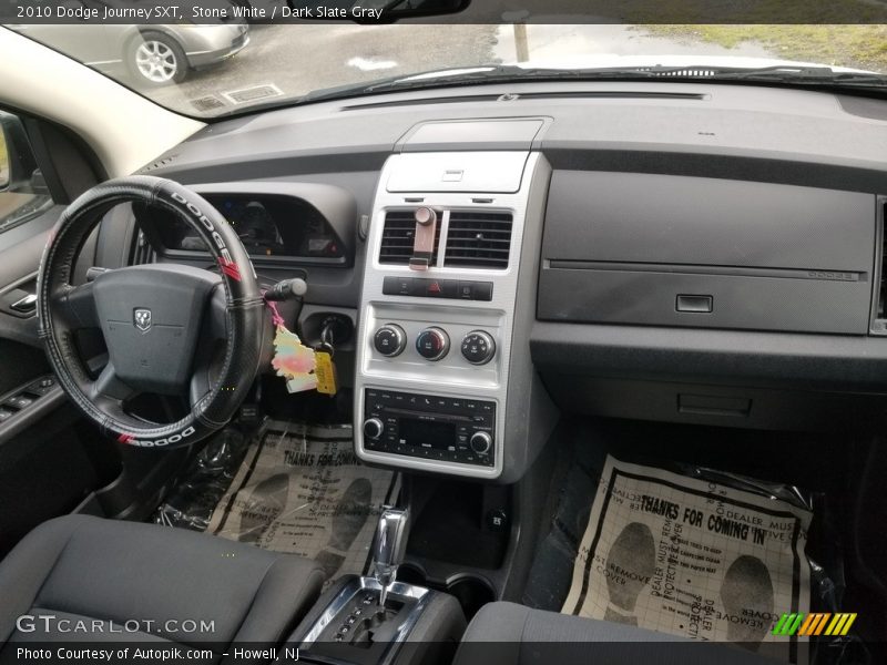 Stone White / Dark Slate Gray 2010 Dodge Journey SXT