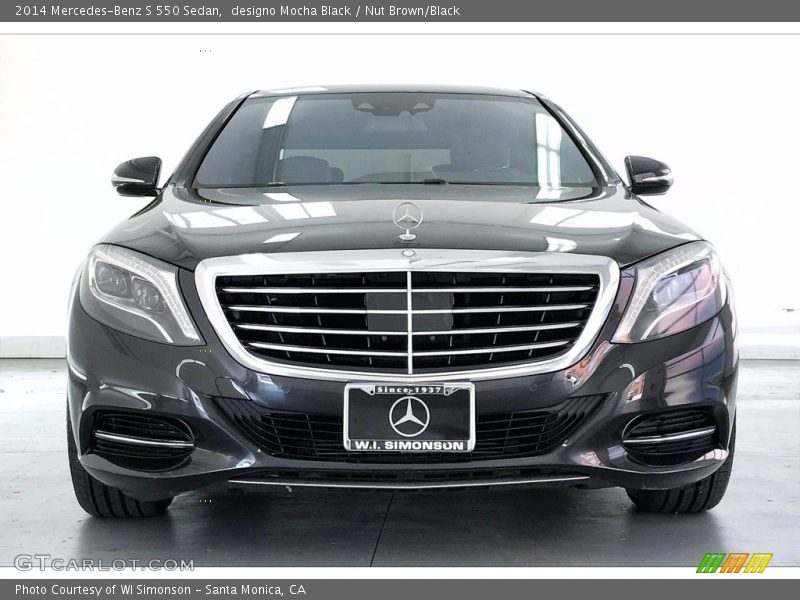 designo Mocha Black / Nut Brown/Black 2014 Mercedes-Benz S 550 Sedan