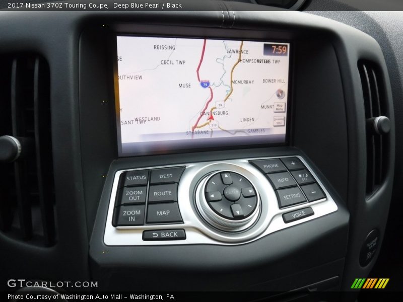 Navigation of 2017 370Z Touring Coupe