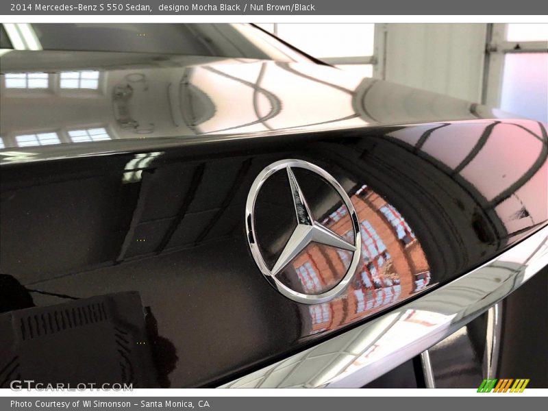 designo Mocha Black / Nut Brown/Black 2014 Mercedes-Benz S 550 Sedan