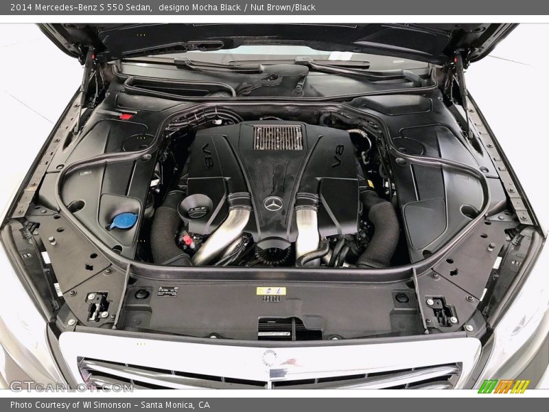  2014 S 550 Sedan Engine - 4.6 Liter Twin-Turbocharged DOHC 32-Valve VVT V8