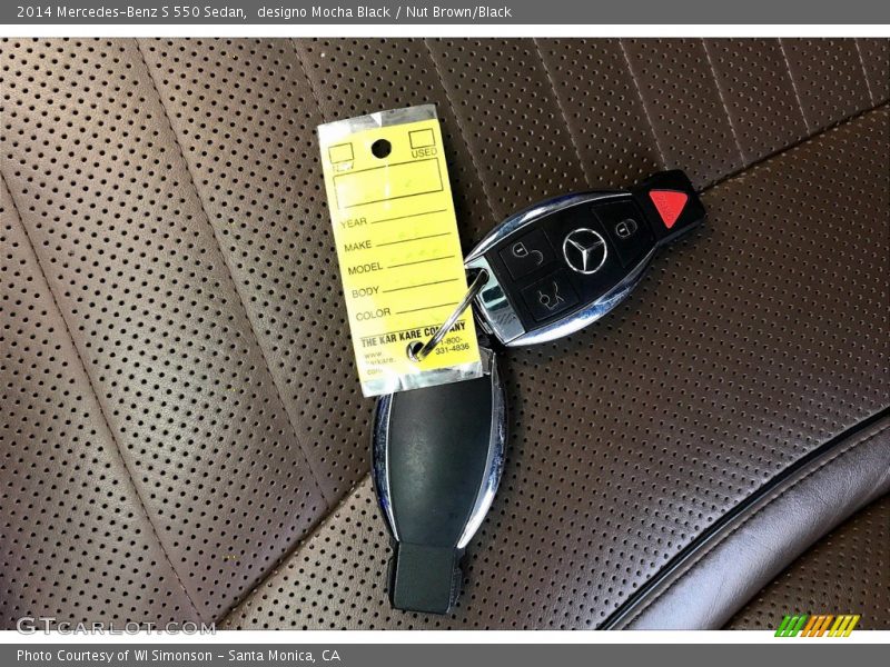 designo Mocha Black / Nut Brown/Black 2014 Mercedes-Benz S 550 Sedan