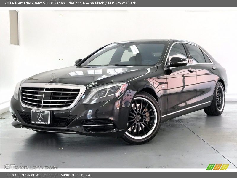 Front 3/4 View of 2014 S 550 Sedan