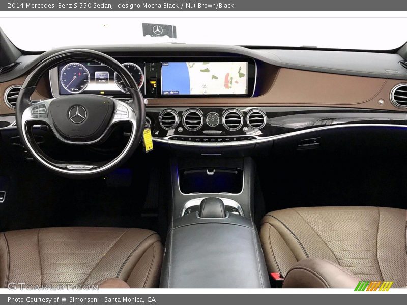 Dashboard of 2014 S 550 Sedan