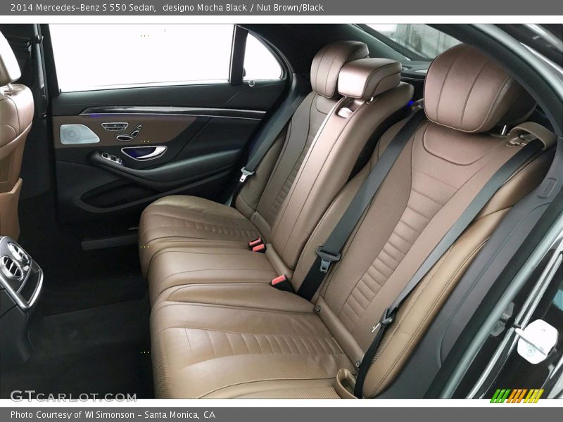 Rear Seat of 2014 S 550 Sedan