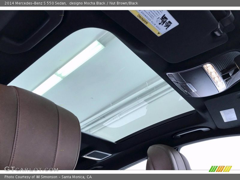 designo Mocha Black / Nut Brown/Black 2014 Mercedes-Benz S 550 Sedan
