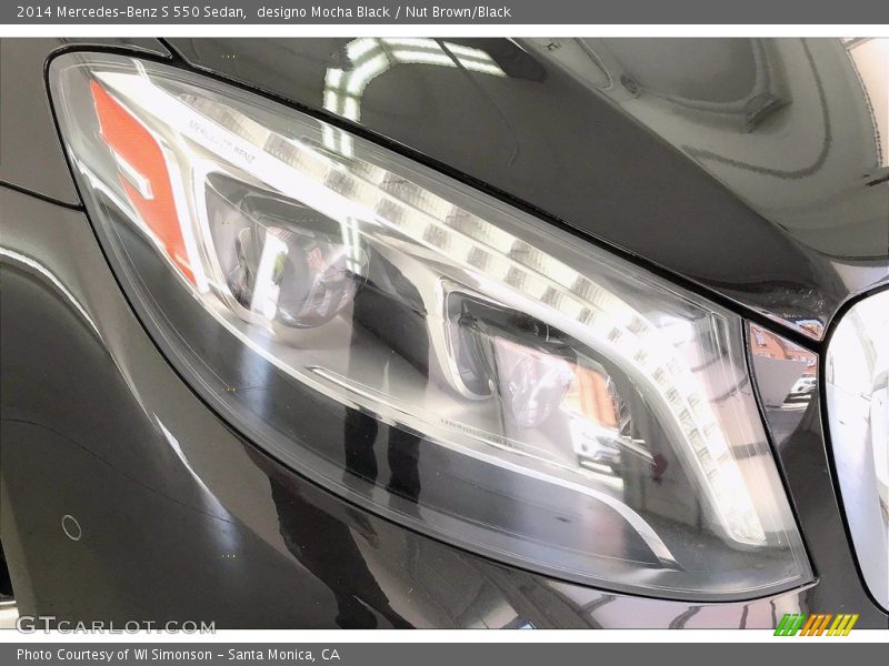 designo Mocha Black / Nut Brown/Black 2014 Mercedes-Benz S 550 Sedan