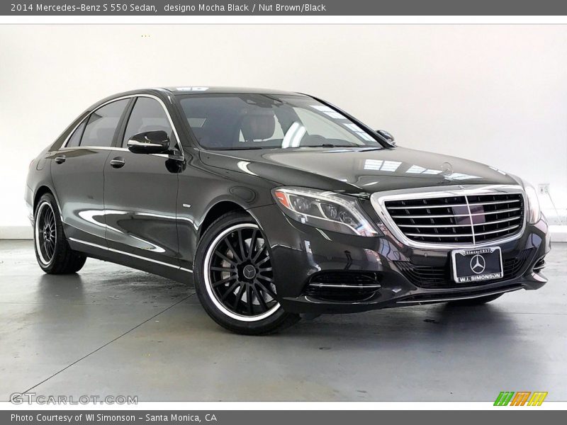 Front 3/4 View of 2014 S 550 Sedan