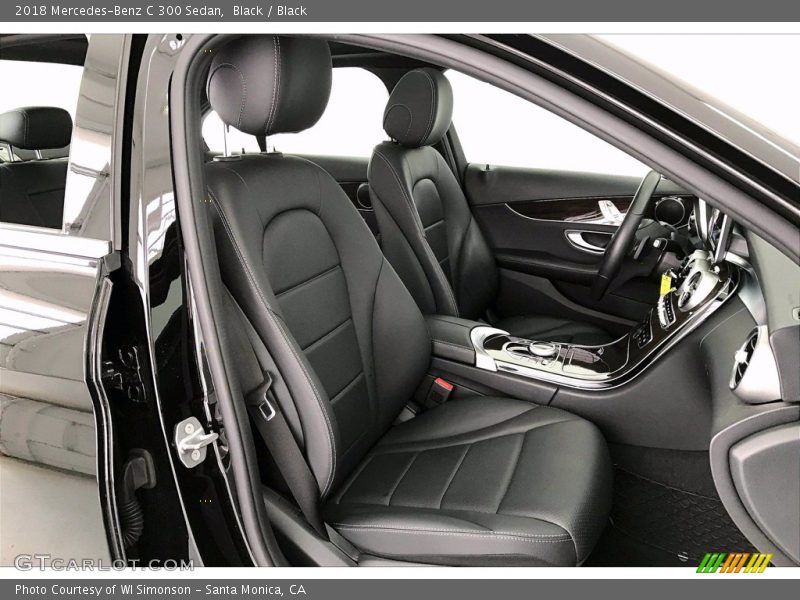 Black / Black 2018 Mercedes-Benz C 300 Sedan