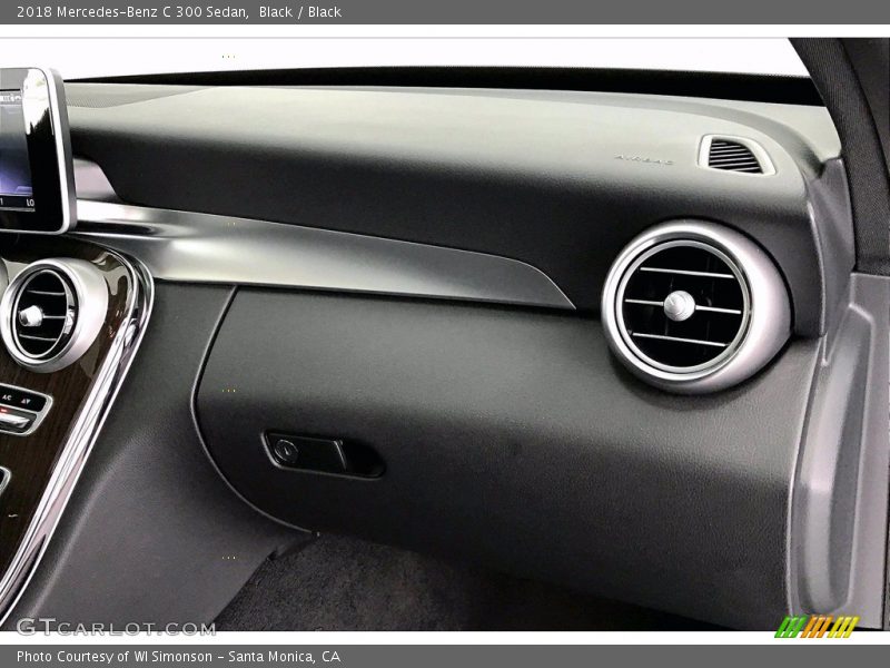 Black / Black 2018 Mercedes-Benz C 300 Sedan