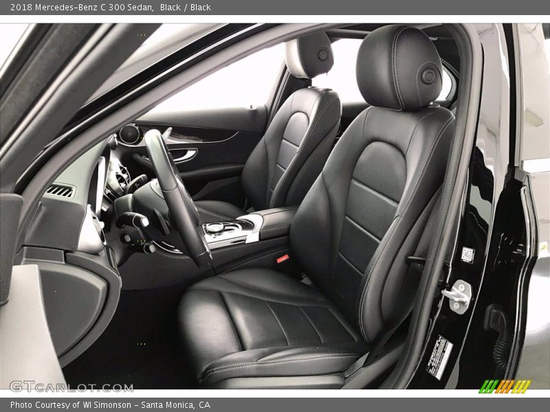 Black / Black 2018 Mercedes-Benz C 300 Sedan