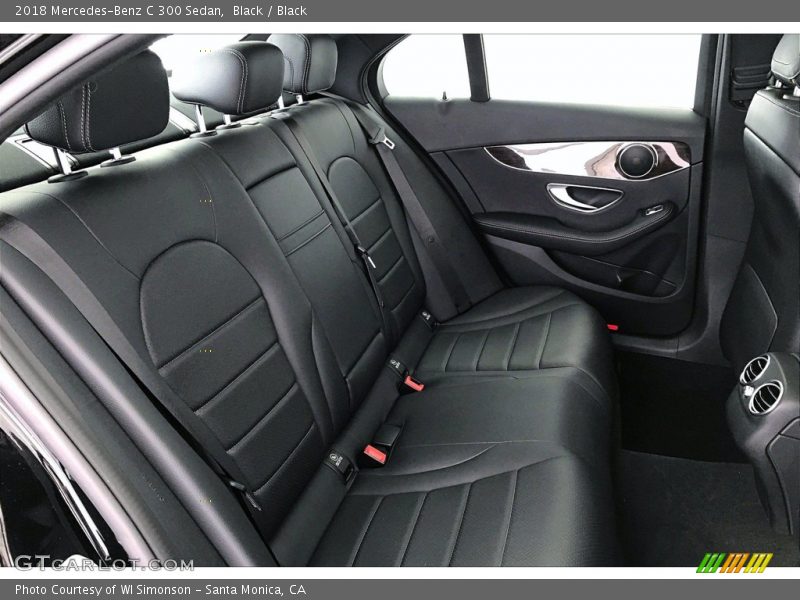 Black / Black 2018 Mercedes-Benz C 300 Sedan