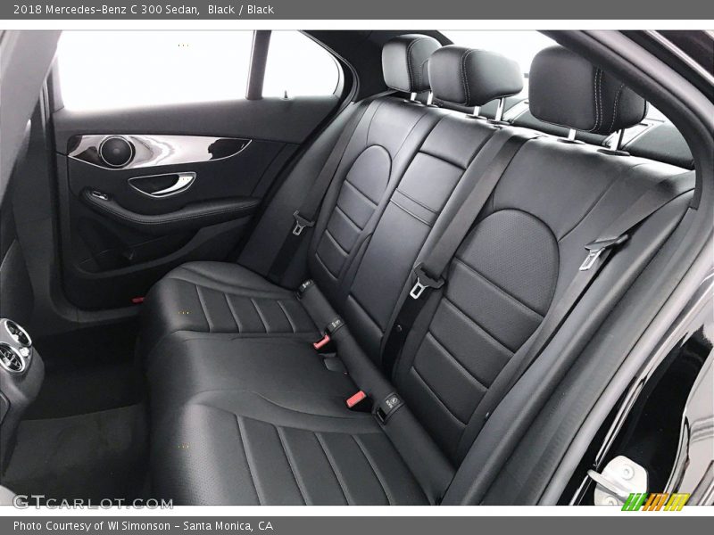 Black / Black 2018 Mercedes-Benz C 300 Sedan