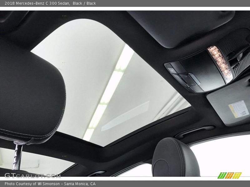 Black / Black 2018 Mercedes-Benz C 300 Sedan