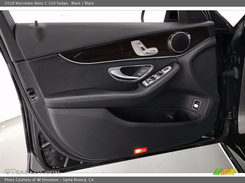 Black / Black 2018 Mercedes-Benz C 300 Sedan
