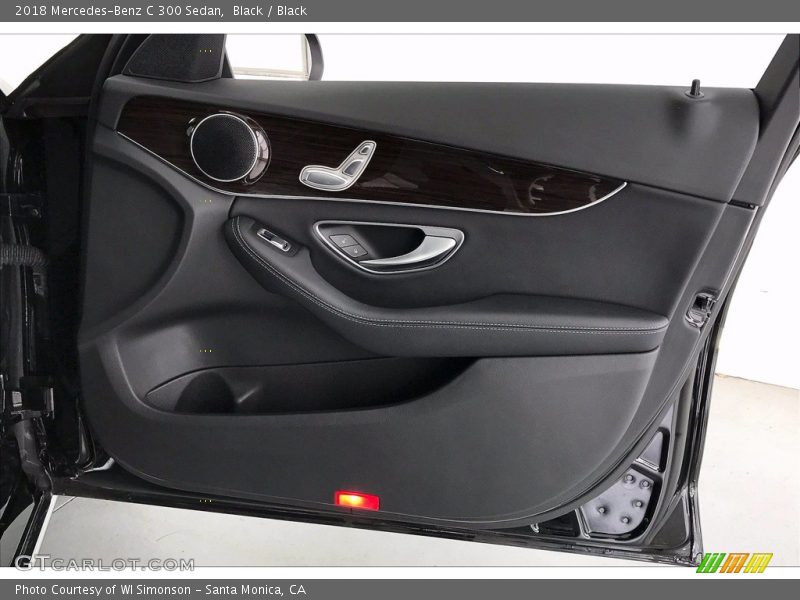 Black / Black 2018 Mercedes-Benz C 300 Sedan