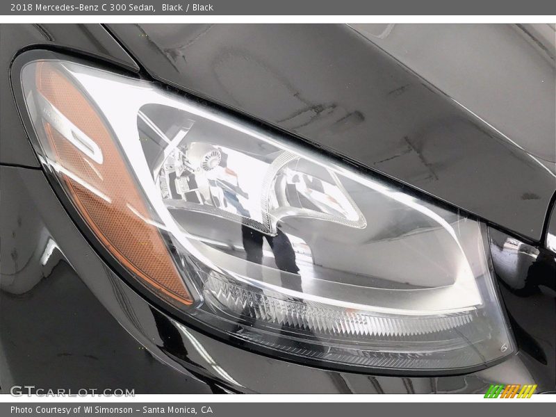 Black / Black 2018 Mercedes-Benz C 300 Sedan