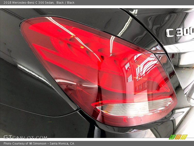 Black / Black 2018 Mercedes-Benz C 300 Sedan