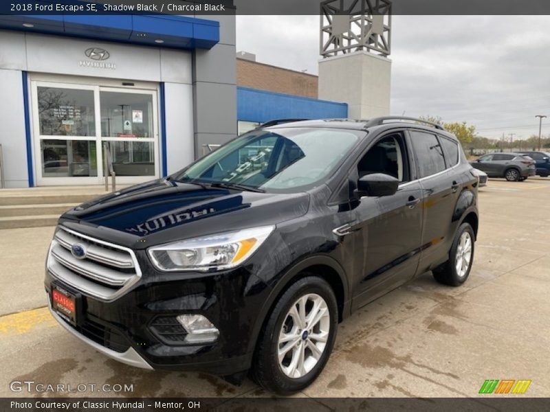 Shadow Black / Charcoal Black 2018 Ford Escape SE