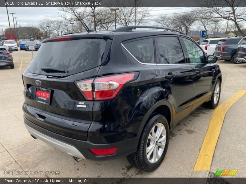 Shadow Black / Charcoal Black 2018 Ford Escape SE