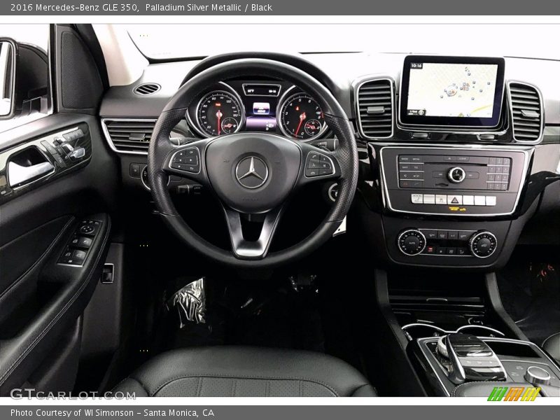 Palladium Silver Metallic / Black 2016 Mercedes-Benz GLE 350