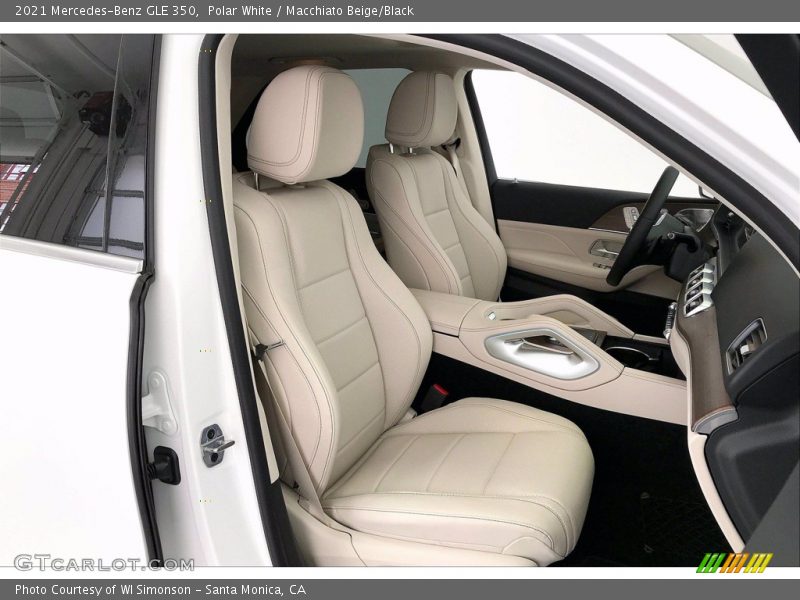 Polar White / Macchiato Beige/Black 2021 Mercedes-Benz GLE 350