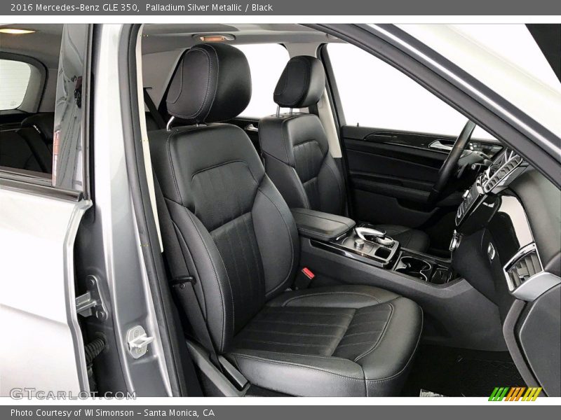 Palladium Silver Metallic / Black 2016 Mercedes-Benz GLE 350