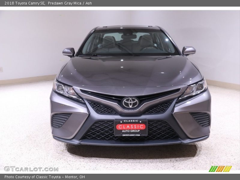 Predawn Gray Mica / Ash 2018 Toyota Camry SE