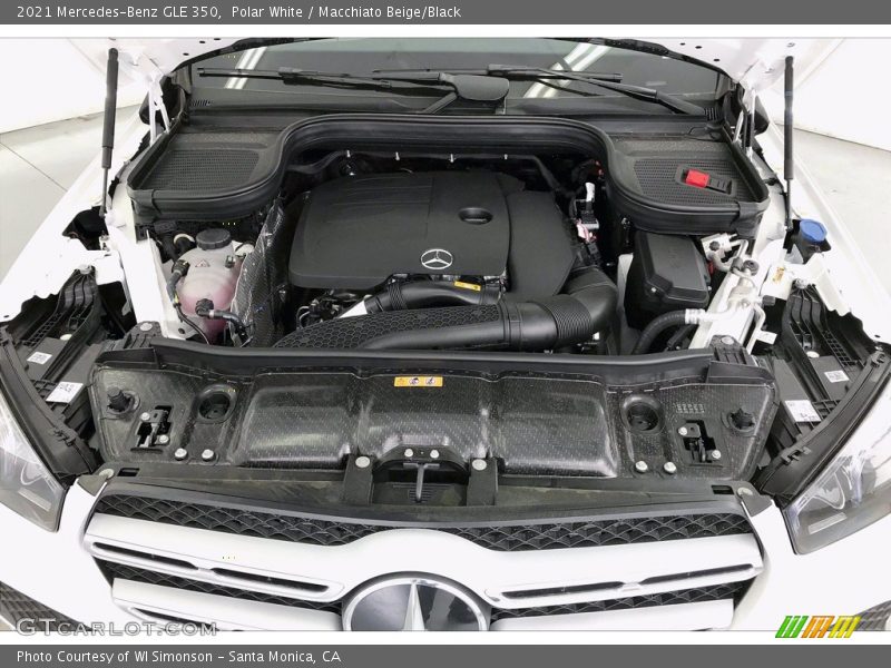 Polar White / Macchiato Beige/Black 2021 Mercedes-Benz GLE 350