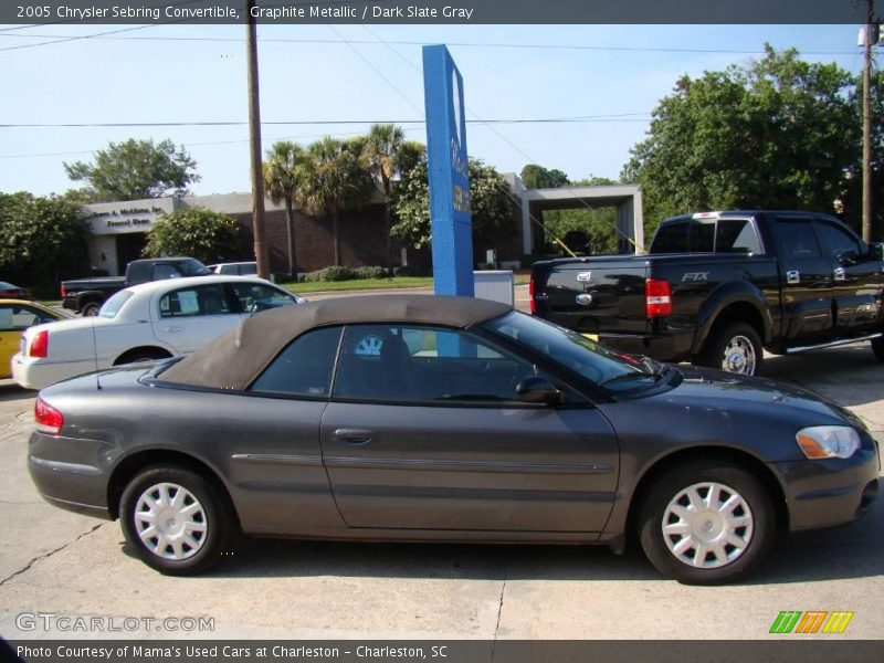Graphite Metallic / Dark Slate Gray 2005 Chrysler Sebring Convertible