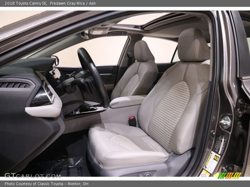 Predawn Gray Mica / Ash 2018 Toyota Camry SE