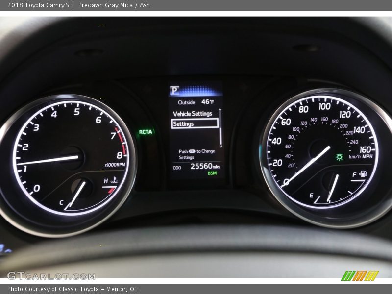 Predawn Gray Mica / Ash 2018 Toyota Camry SE