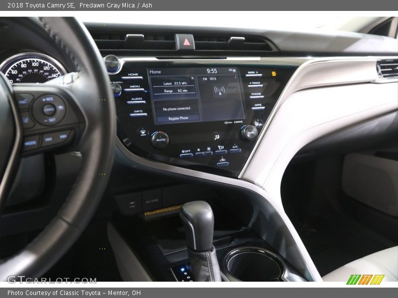 Predawn Gray Mica / Ash 2018 Toyota Camry SE